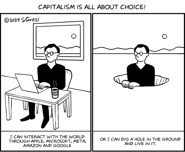 Capitalism is all about choice